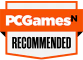 PCGamesN" logo, "RECOMMENDED" badge