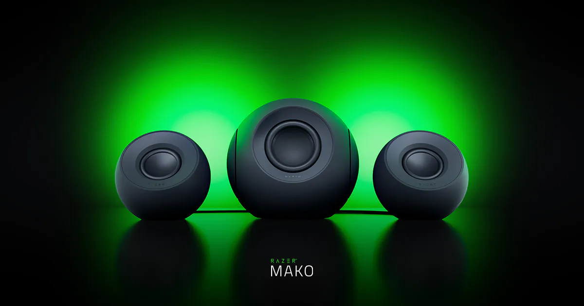 Razer ゲーミング スピーカー サブウーファー セット サブウーファー付き RGB デスクトップスピーカー – Razer Mako | Razer
