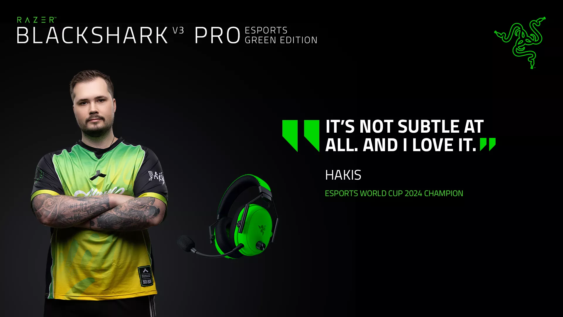 Hakis - BlackShark V3 Pro Esports Green Edition