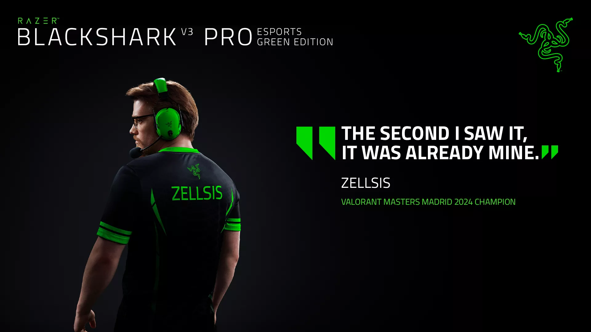 Zellsis - BlackShark V3 Pro Esports Green Edition