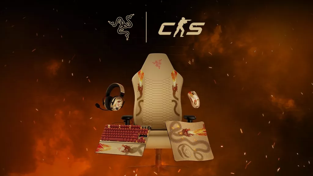 The Legend Reborn: Razer x Counter-Strike 2 Dragon Lore Collection
