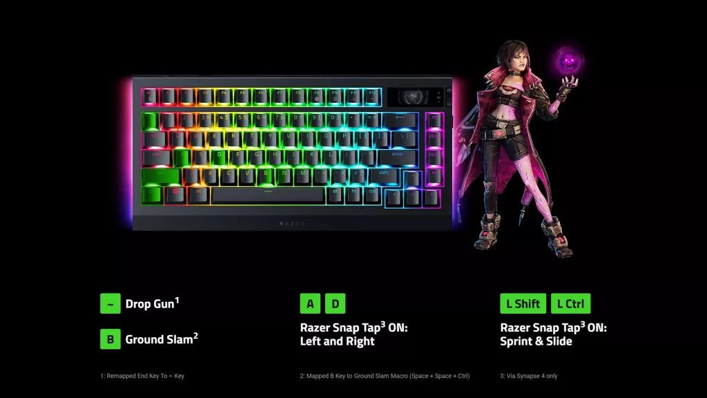 BlackWidow V4 Pro 75% Recommended Profile