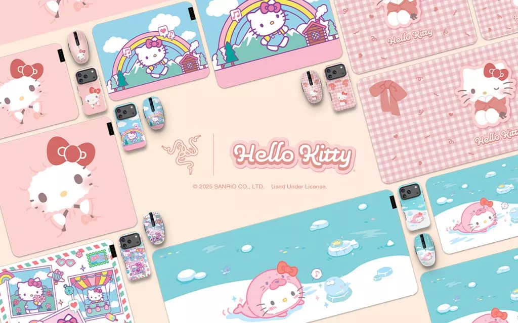 Celebrating 51 Years of Hello Kitty: A Timeless Icon Through the Generations Razer | Hello Kitty Customs Collection