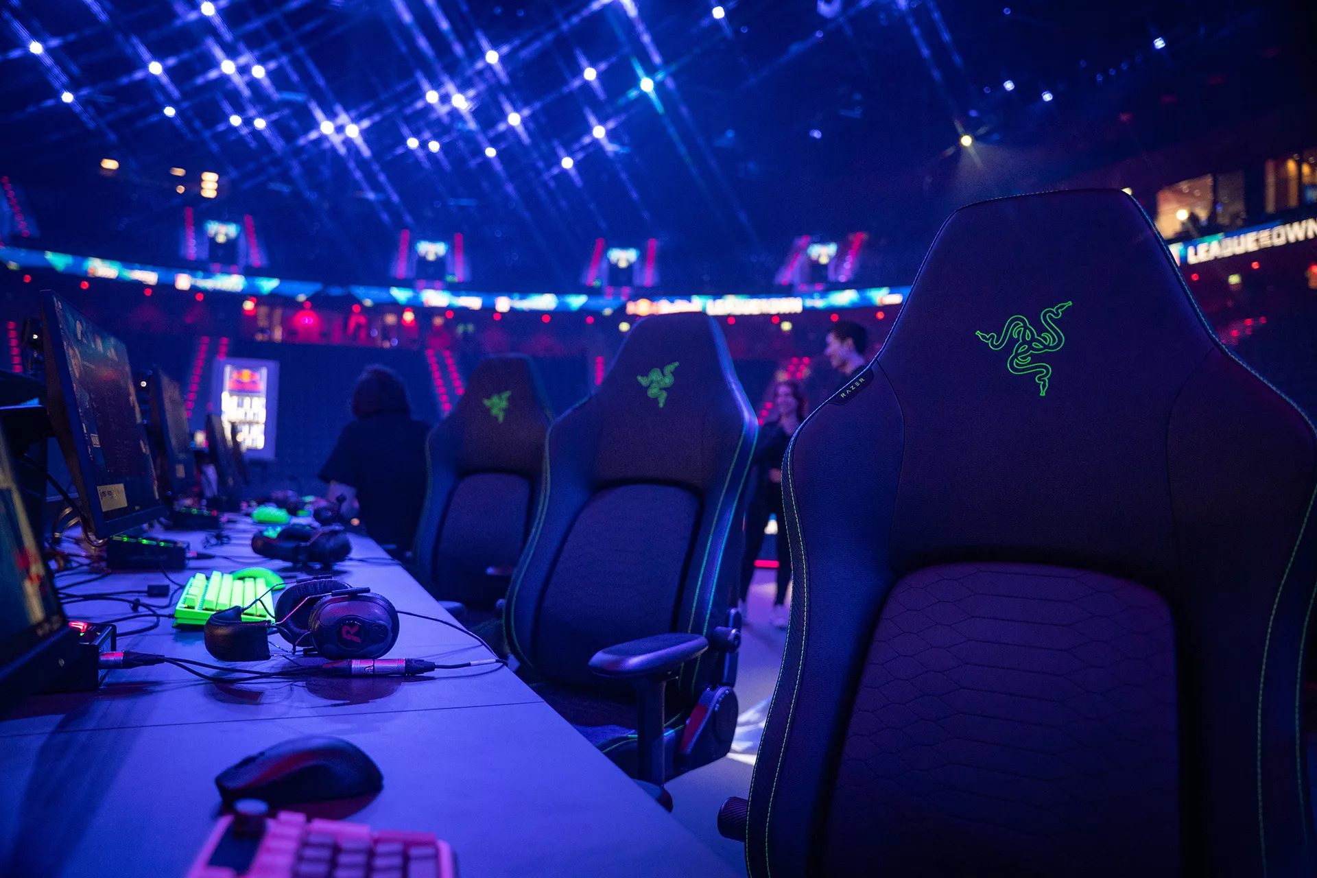 Razer Iskur V2 Chairs as the Official Chairs for the Red Bull League of Its Own Tournament