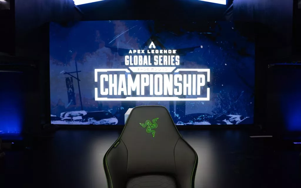 Razer Iskur V2 NewGen at the Apex Legends Global Series