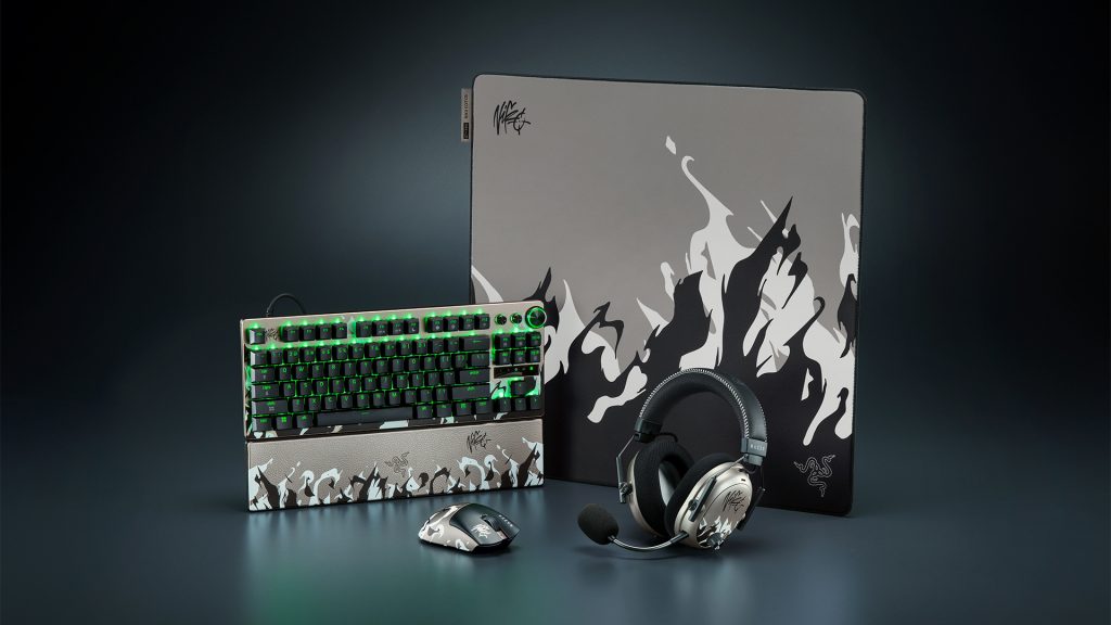 Razer | NiKo Collection featuring the Razer DeathAdder V4 Pro - NiKo Edition, Razer Huntsman V3 Pro TKL 8KHz - NiKo Edition, Razer BlackShark V3 Pro - NiKo Edition, Razer Gigantus V2 Pro - NiKo Edition