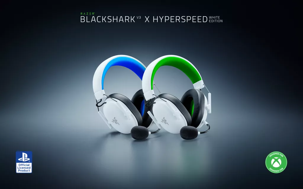 Razer BlackShark V3 X HyperSpeed for Xbox and PlayStation - White Edition