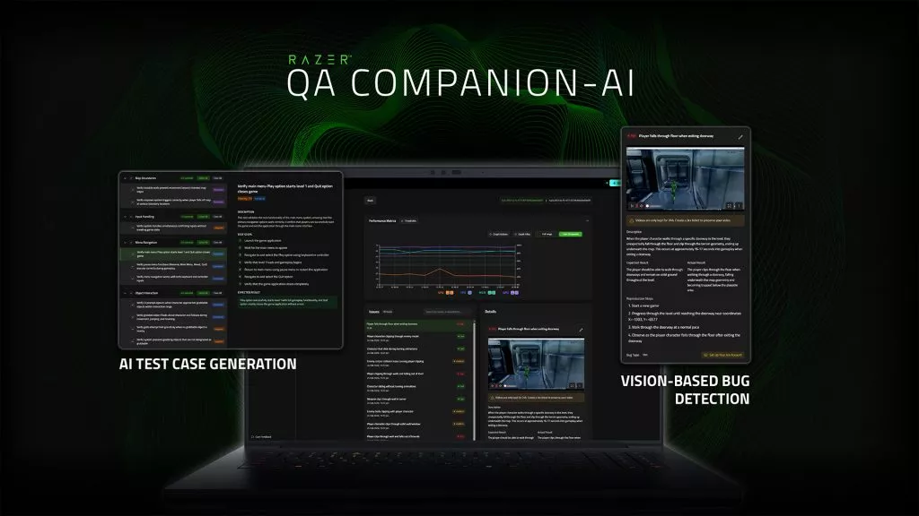 Razre QA Companion AI - introducing AI test case generation as well as vision-based bug detection.