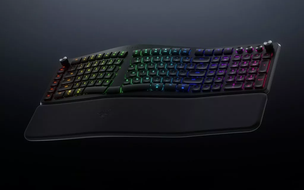 Built for Productivity: Introducing the Razer Pro Type Ergo The Razer Pro Type Ergo wireless ergonomic keyboard