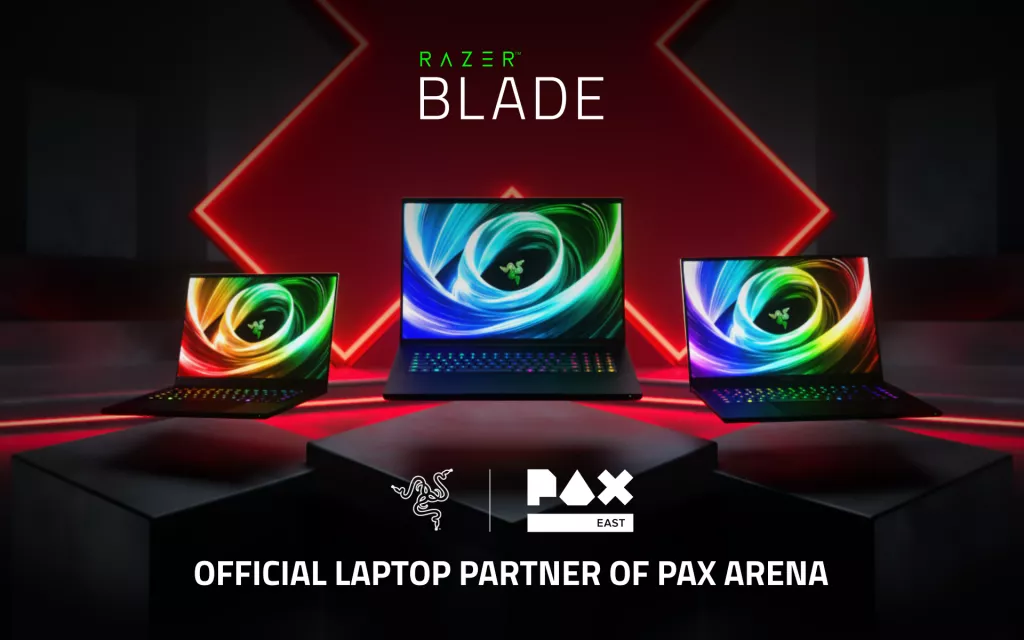 The new generation Razer Blade 16 featured at the Pax event