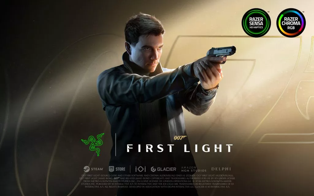 Razer X 007 First Light: When Immersive Gaming Gear Meets Modern Espionage Razer X 007 First Light. Razer Peripherals that support your spy experience