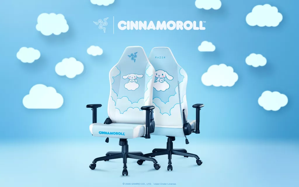 Razer Iskur V2 X NewGen - Cinnamoroll Edition