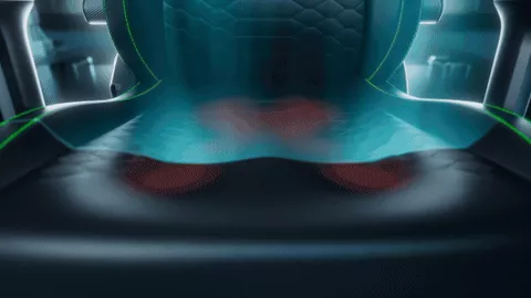 Razer Iskur V2 NewGen with Gen-2 EPU Leather with CoolTouch™ Technology