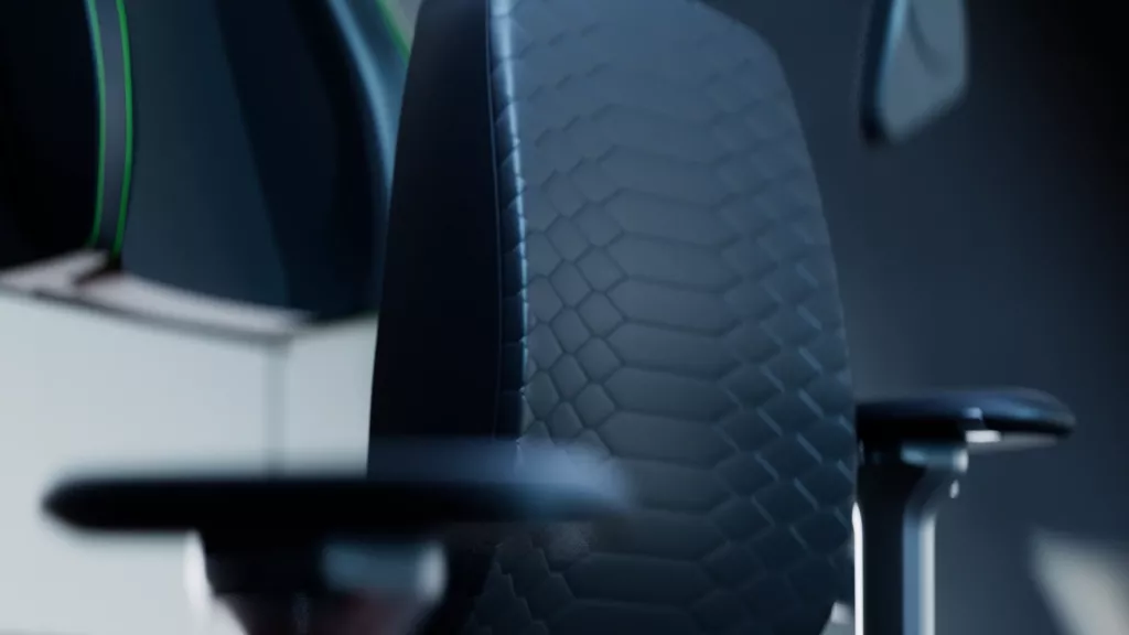The Razer HyperFlex™ Lumbar Support System available in the Razer Iskur V2 NewGen