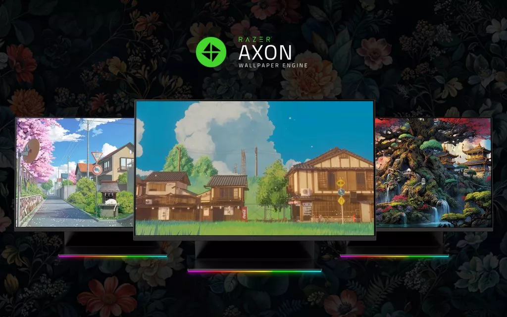 Spring and nature themed wallpapers to celebrate earth day with Razer Axon