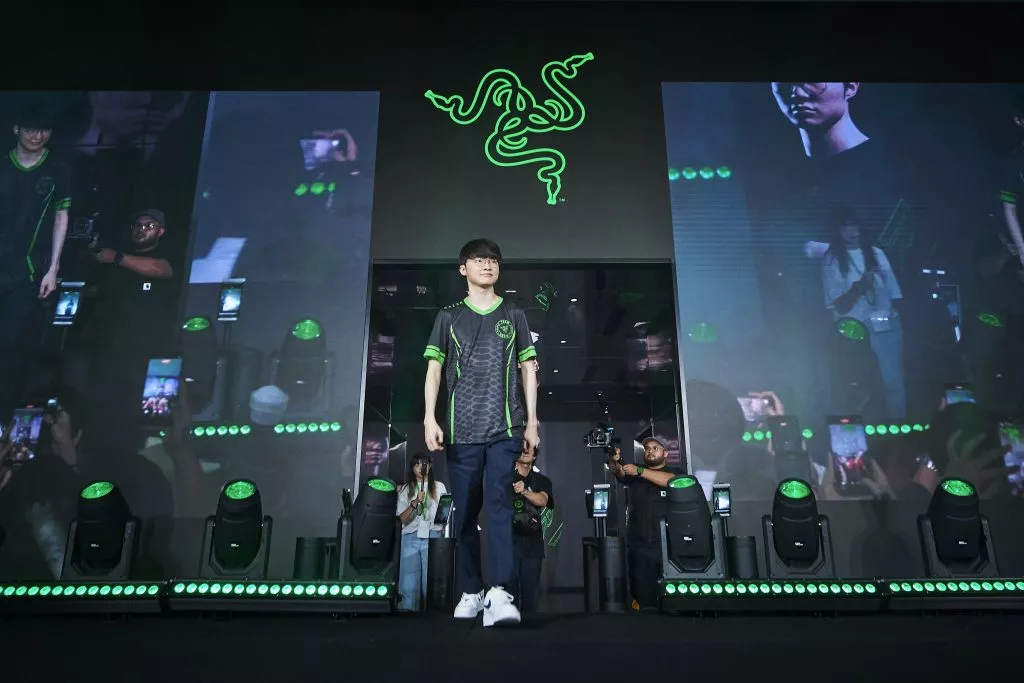Faker present in singapore at Razer SEA HQ