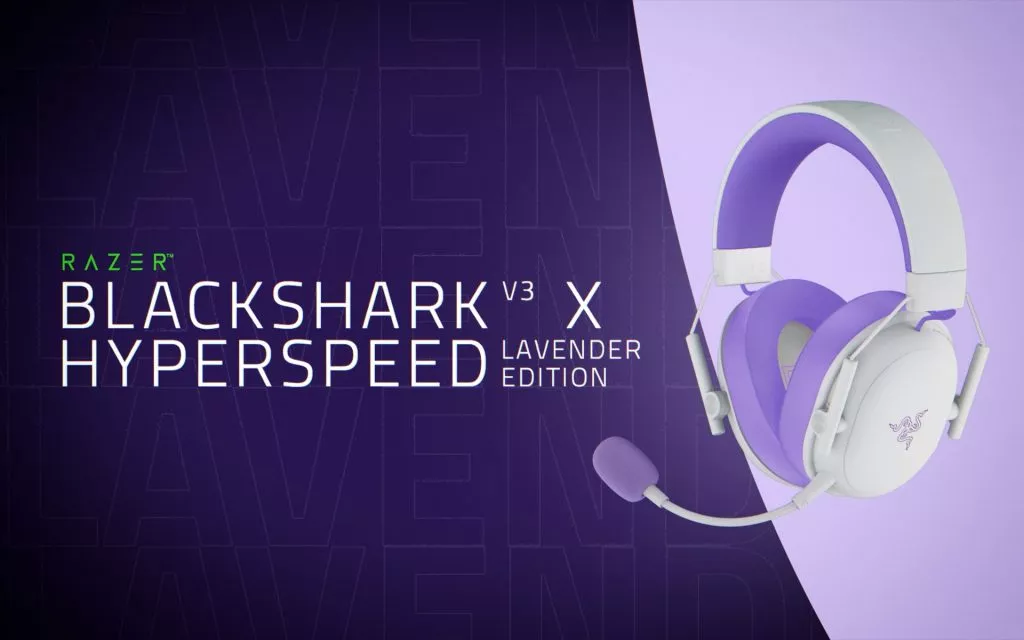Razer BlackShark V3 X HyperSpeed – Lavender Edition: A Fresh Shade for Serious Play