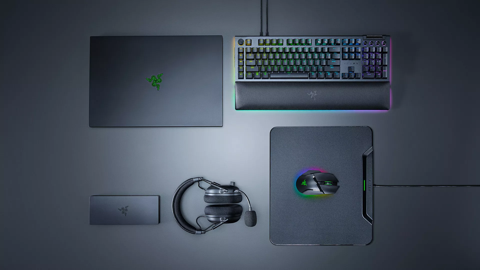 What’s inside: Razer Blade 18, Razer Thunderbolt 5 Dock, Razer Basilisk V3 Pro 35K, Razer BlackShark V3 Pro, Razer BlackWidow V4 Pro, and Razer HyperFlux V2.