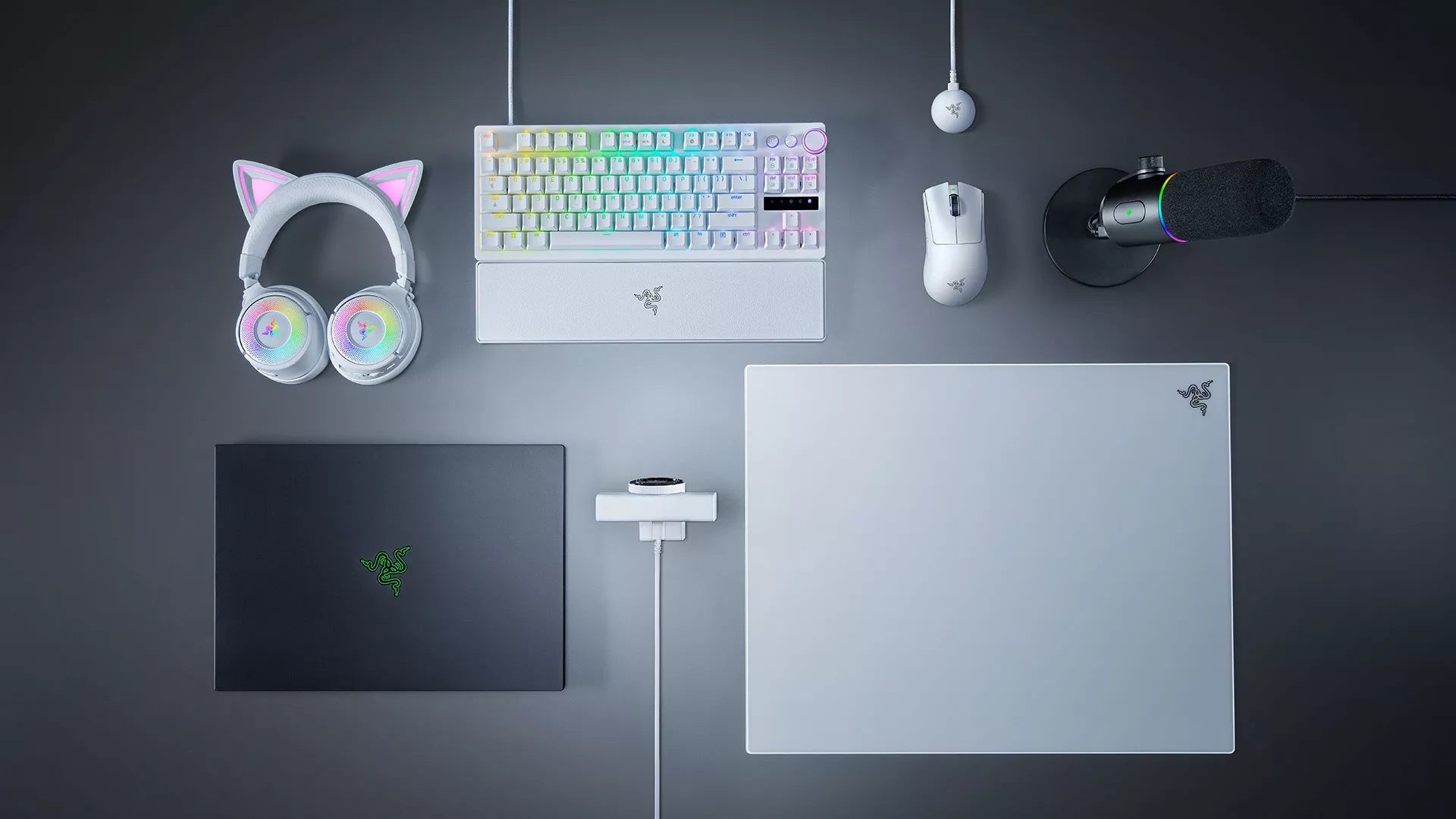 What’s inside: Razer Blade 16, Razer Kiyo V2, Razer Kraken Kitty V3 Pro, Razer Seiren V3 Pro, Razer Viper V4 Pro, Razer Atlas Pro, and Razer Huntsman V3 Pro 8KHz TKL.
