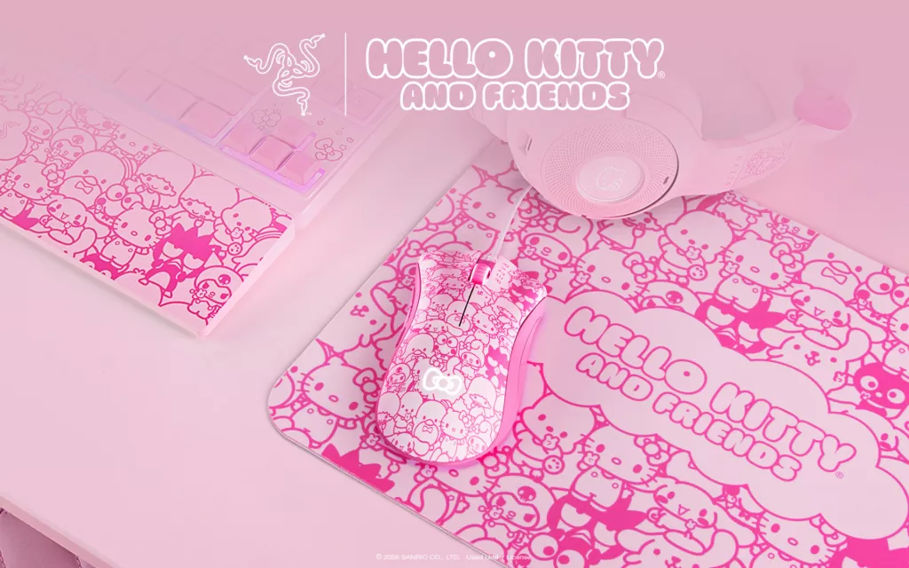 Another Friend Joins the Setup: Meet the Razer DeathAdder Essential – Hello Kitty® and Friends Edition
