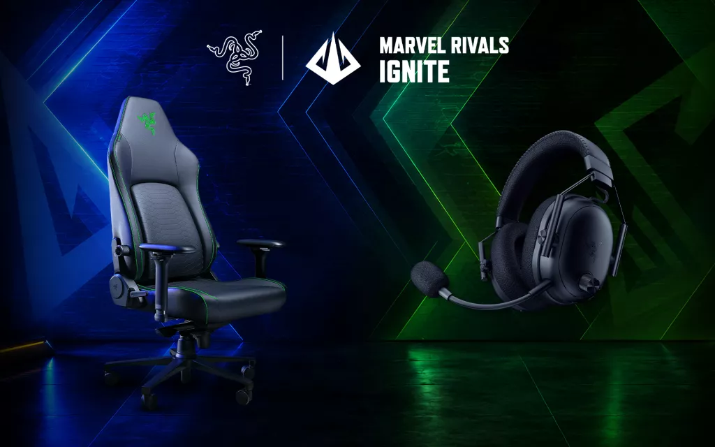 Razer Joins Marvel Rivals Ignite as Official Chair and Headset Partner