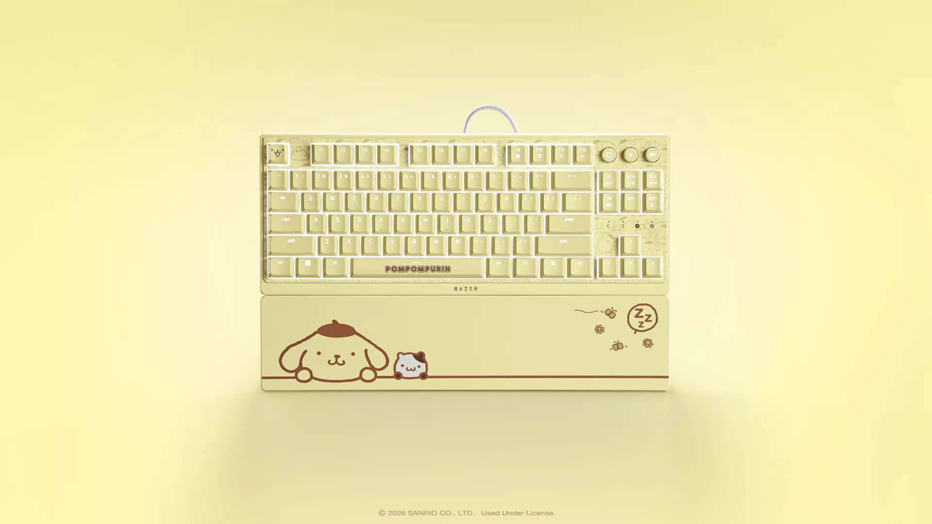 Razer Ornata V3 Tenkeyless – Pompompurin Edition