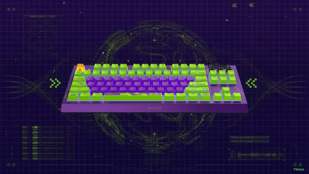Subject - Razer | EVANGELION (EVA-01) Collection Keyboard