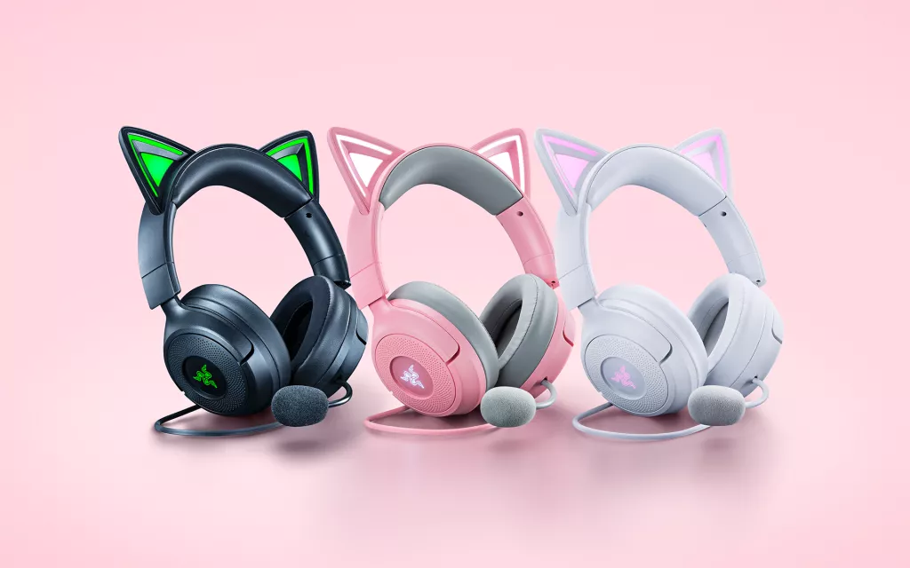 Bring Your Look to Life: Introducing the Razer Kraken Kitty V3 Gaming Headset