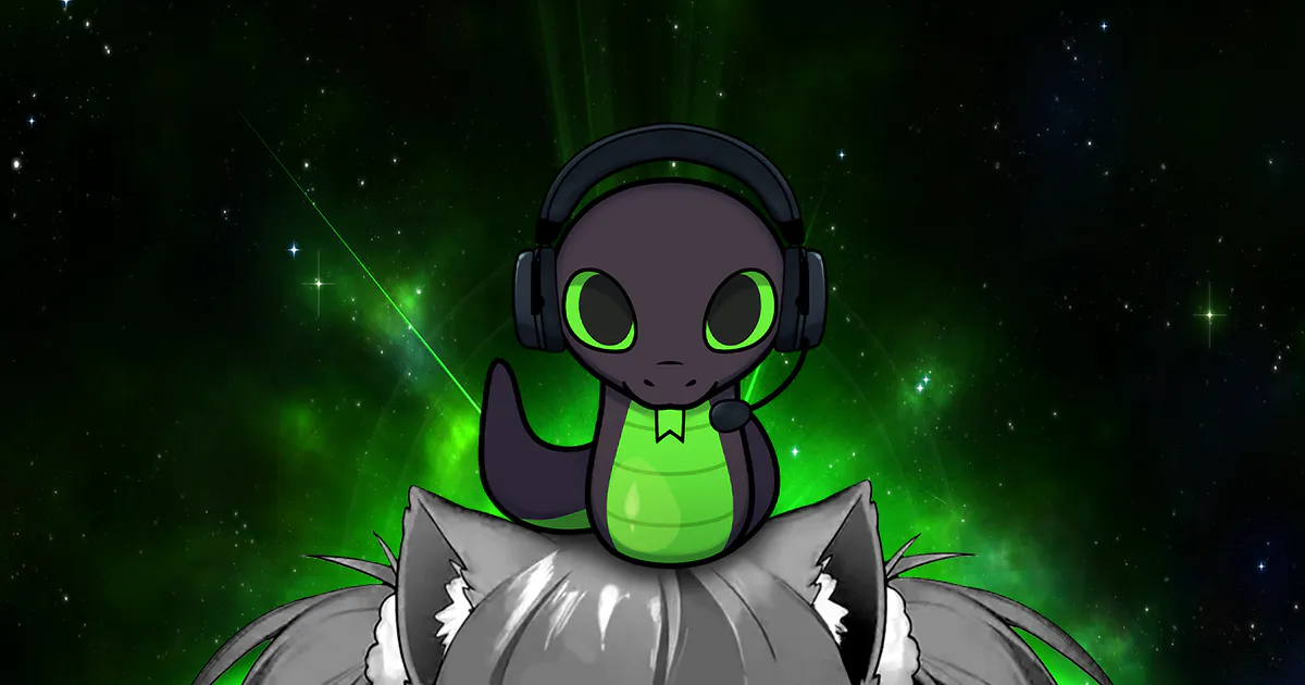 Pc Razor Mascot Sneki Snek VTuber Mascot Download | Razer United States