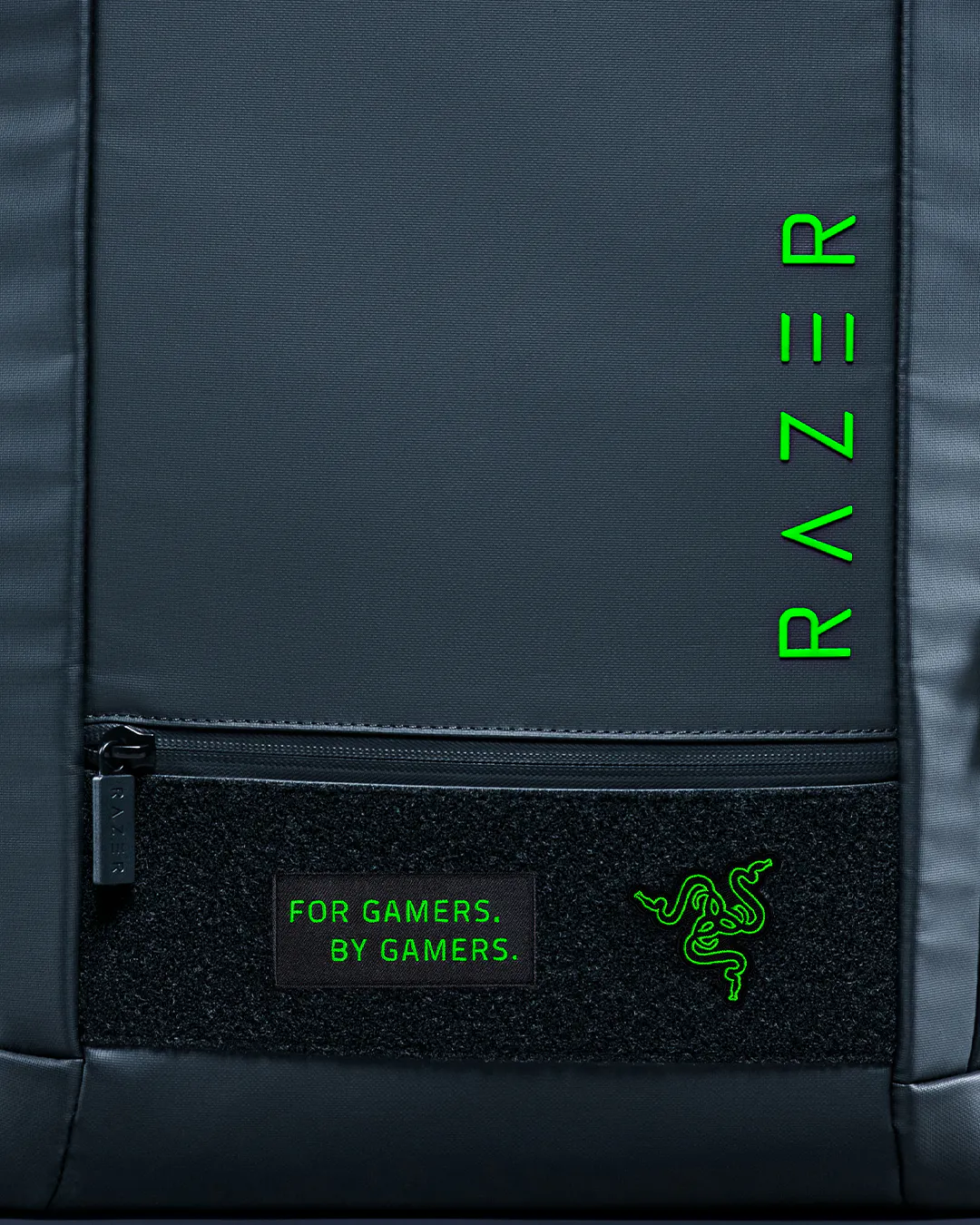 Front View of Rogue Backpack 18 Velcro Panel