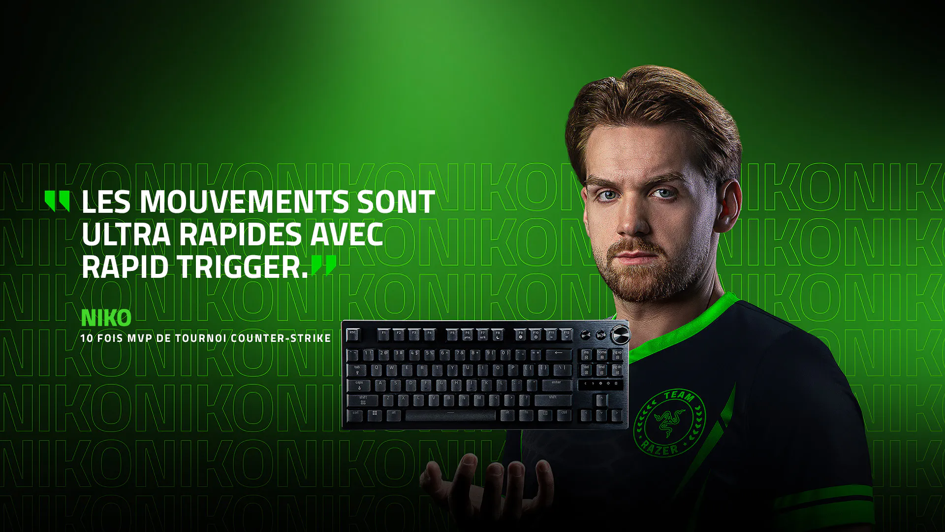 LES MOUVEMENTS SONT ULTRA RAPIDES AVEC RAPIC TRIGGER. | NIKO | 10 FOIS MVP DE TOURNOI COUNTER-STRIKE