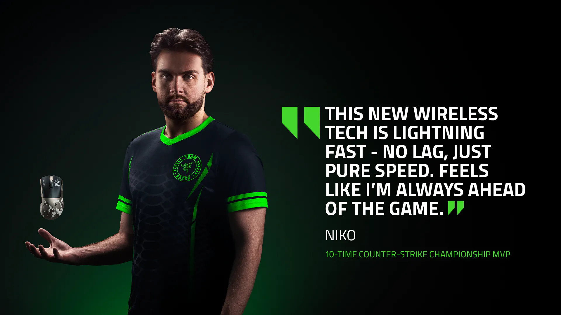 THIS NEW WIRELESS TECH IS LIGHTNING FAST - NO LAG, JUST PURE SPEED. FEELS LIKE I'M ALWAYS AHEAD OF THE GAME | NIKO | 10-TIME COUNTER-STRIKE CHAMPIONSHIP MVP