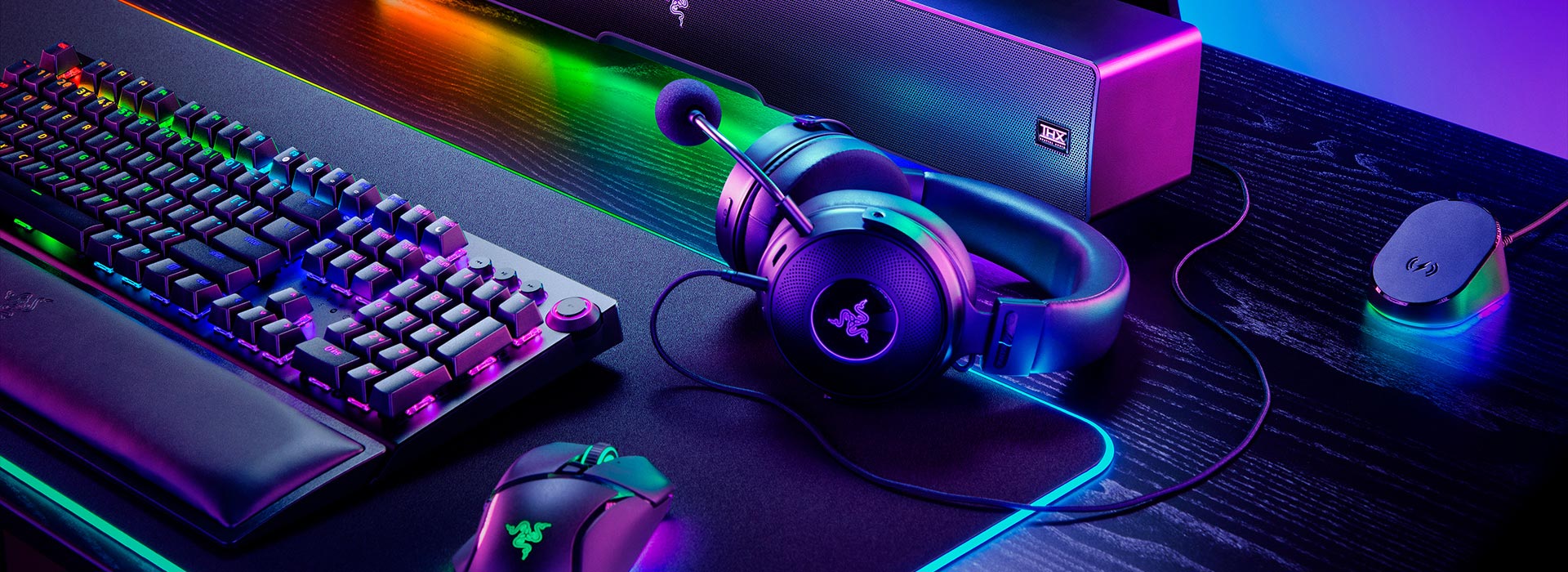 Disfruta de los accesorios habilitados para Chroma&nbsp;RGB