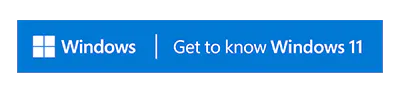 windows logo, get to know windows 11