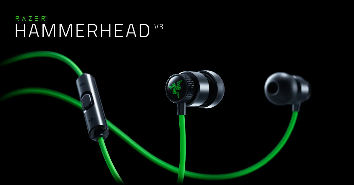 Razer Hammerhead V3 Wired Gaming Earbuds | Razer United States