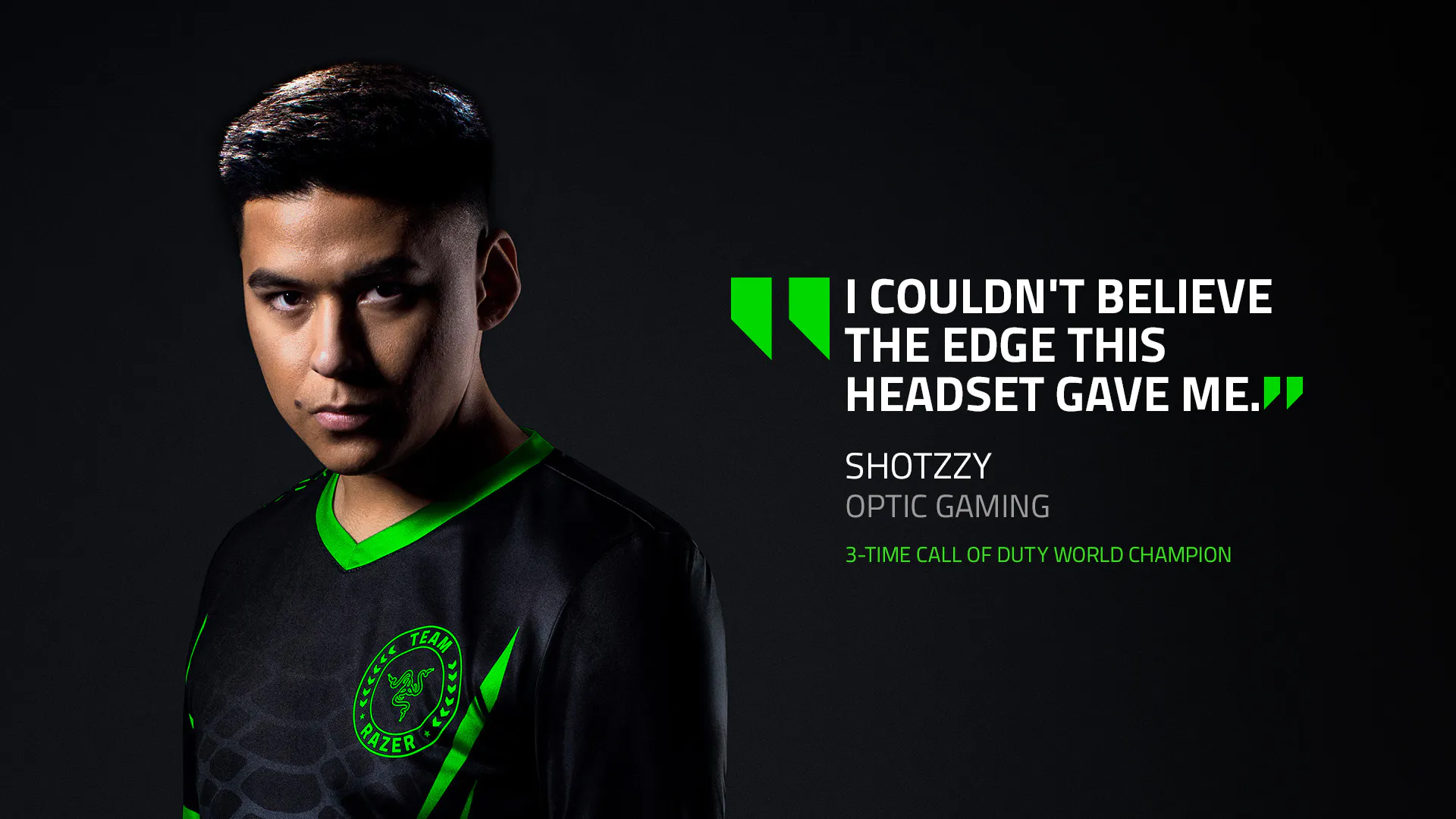 I couldn't believe the edge this headset gave me. | Shotzzy | Optic Gaming | 3-time Call of Duty World Champion