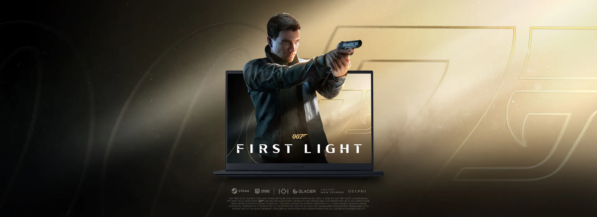 007 First Light RTX 50 Series Gaming Laptop Bundle