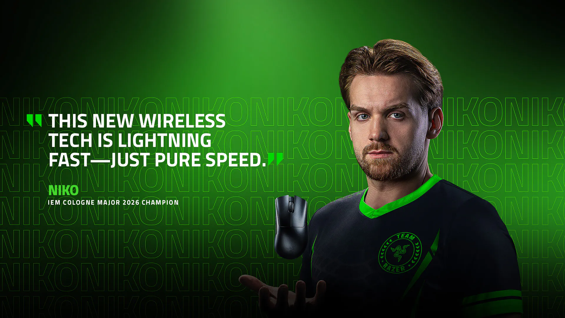 THIS NEW WIRELESS TECH IS LIGHTNING FAST - JUST PURE SPEED. | NIKO | IEM COLOGNE MAJOR 2026 CHAMPION