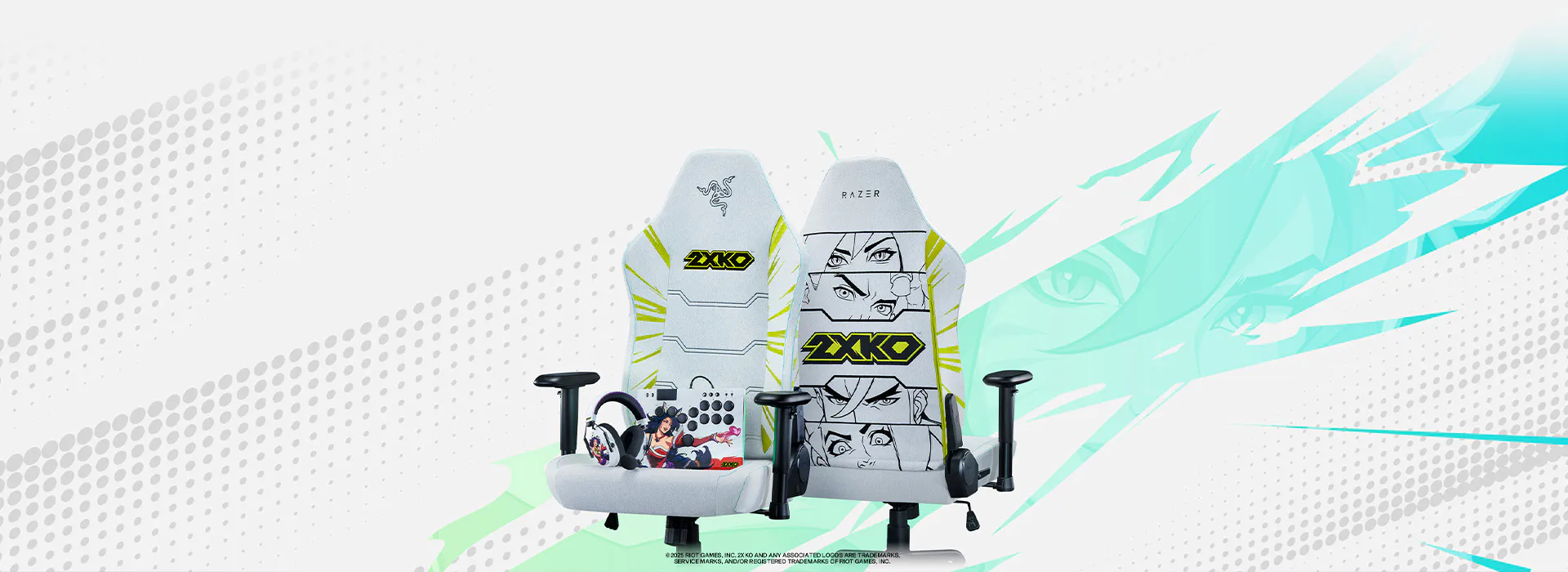 @2025 RIOT GAMES, INC. 2XKO AND ANY ASSOCIATED LOGOS ARE TRADEMARKS, SERVICE MARKS, AND/OR REGISTERED TRADEMARKS OF RIOT GAMES, INC.