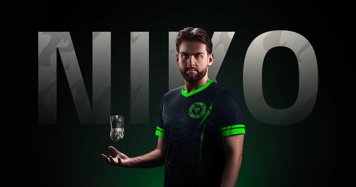Razer DeathAdder V4 Pro NiKo Edition Ergonomic Gaming Mouse