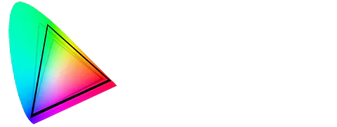 Logo - 100% DCI-P3 Color Gamut for 4K HDR