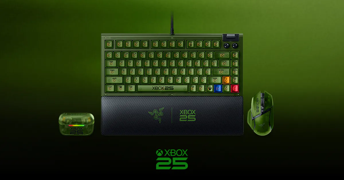Razer | XBOX 25th Anniversary Gaming Gear | Razer United States