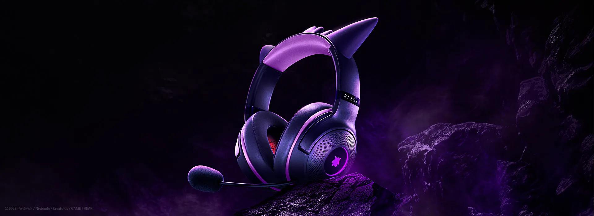 Kraken Kitty V2 Gengar Edition Gaming Headset🎧 | Razer