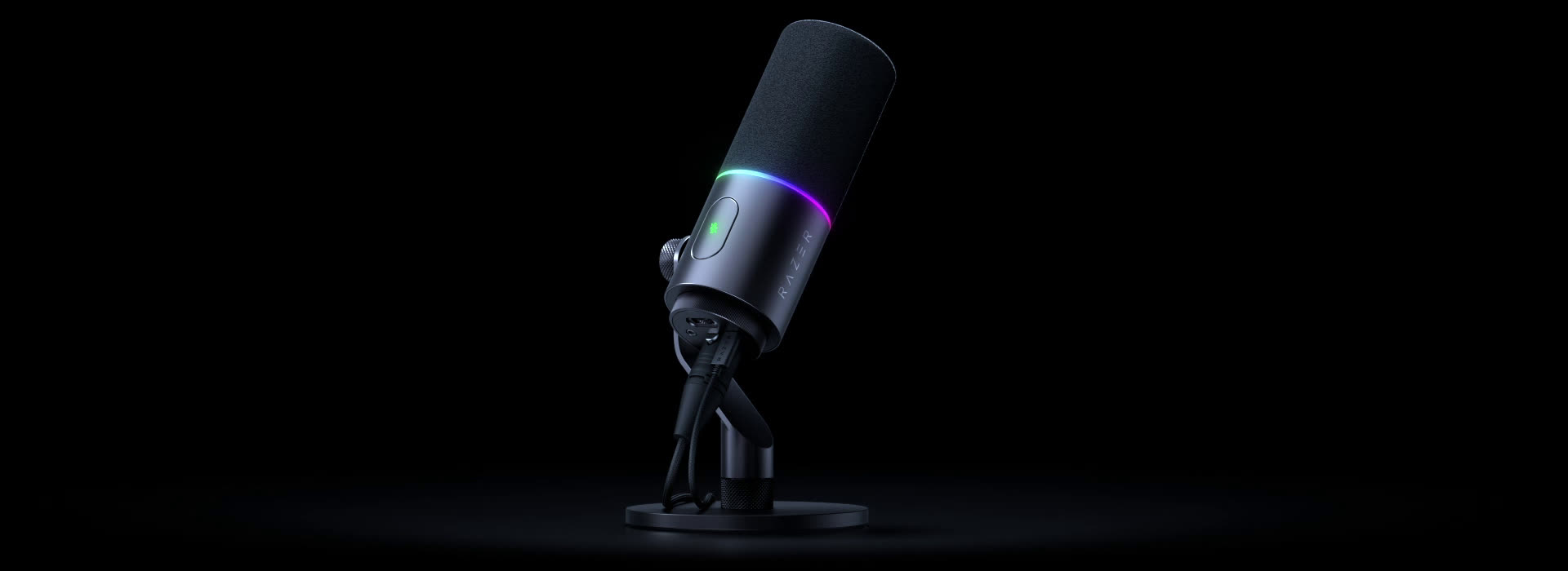 ダイナミック USB-C ストリーミングマイク - Seiren V3 Pro | Razer 日本