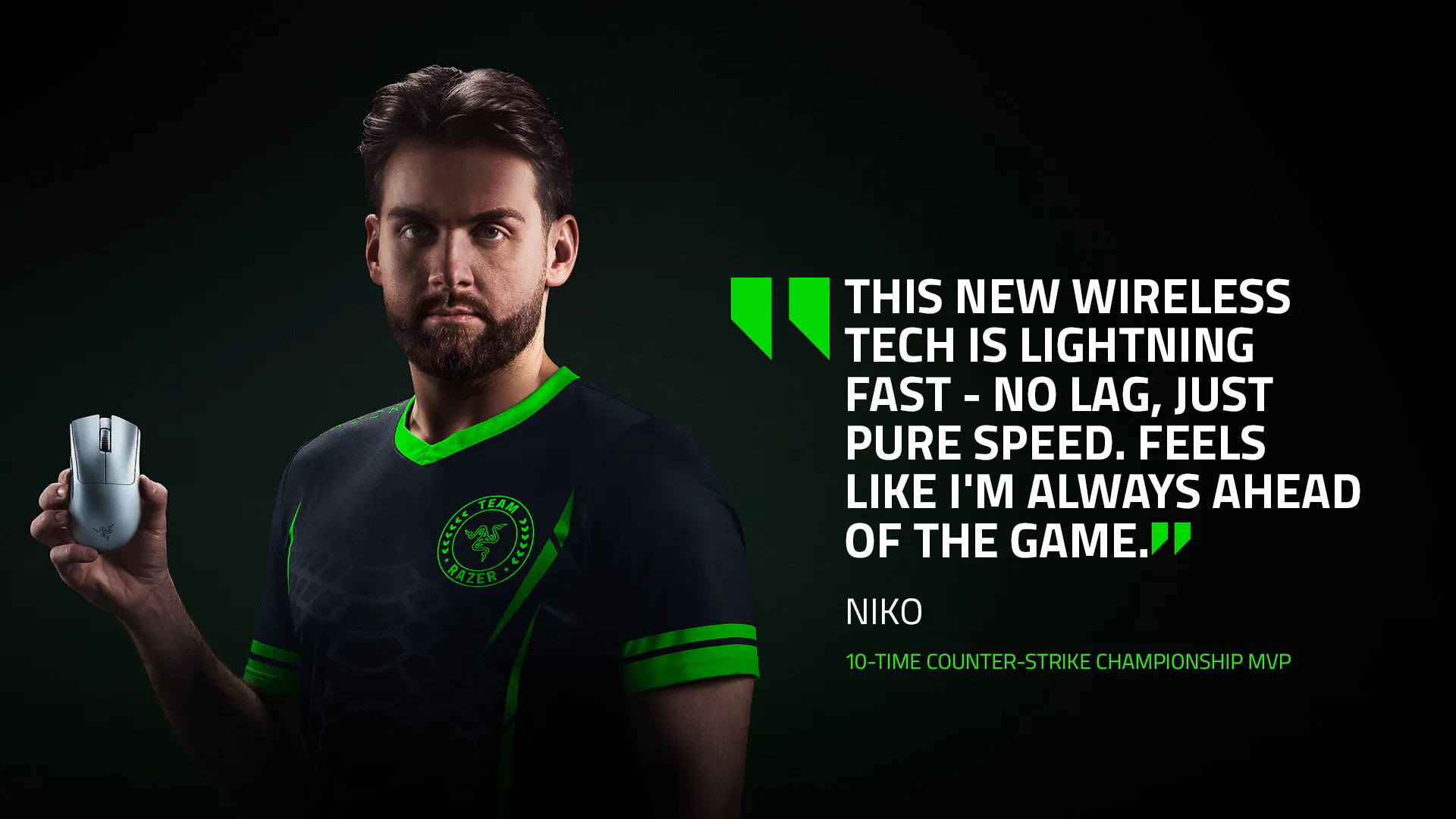 THIS NEW WIRELESS TECH IS LIGHTNING FAST - NO LAG, JUST PURE SPEED. FEELS LIKE I'M ALWAYS AHEAD OF THE GAME | NIKO | 10-TIME COUNTER-STRIKE CHAMPIONSHIP MVP