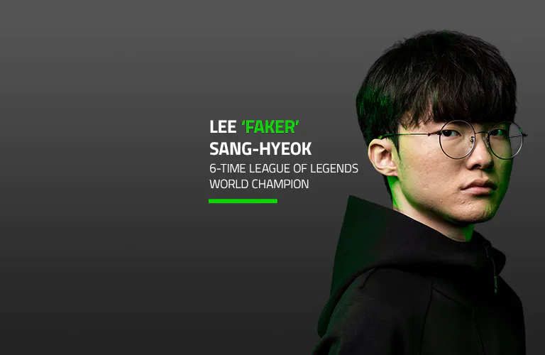 Headshot of LEE 'FAKER' SANG-HYEOK | 6-Time League of Legends World Champion