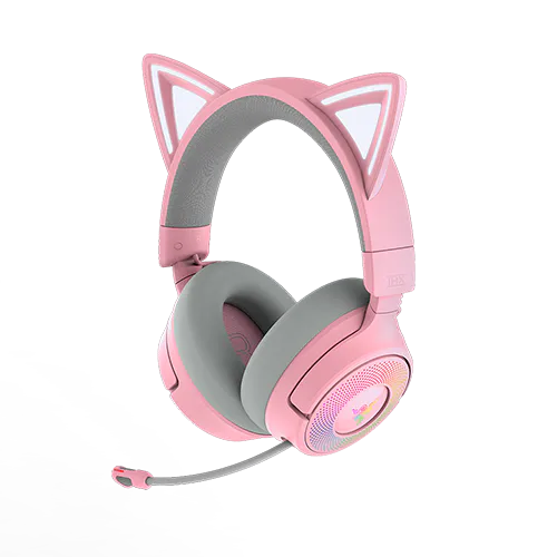 RAZER KRAKEN KITTY V3 PRO 雷蛇北海巨妖萌猫专业版 V3