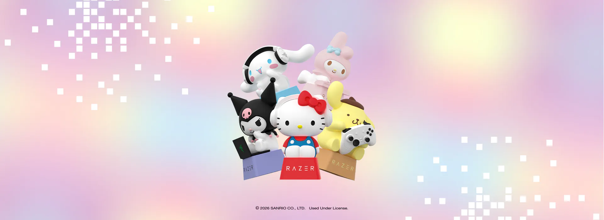 Razer | Hello Kitty® and Friends Blind Box Keycaps for Mechanical Keyboards