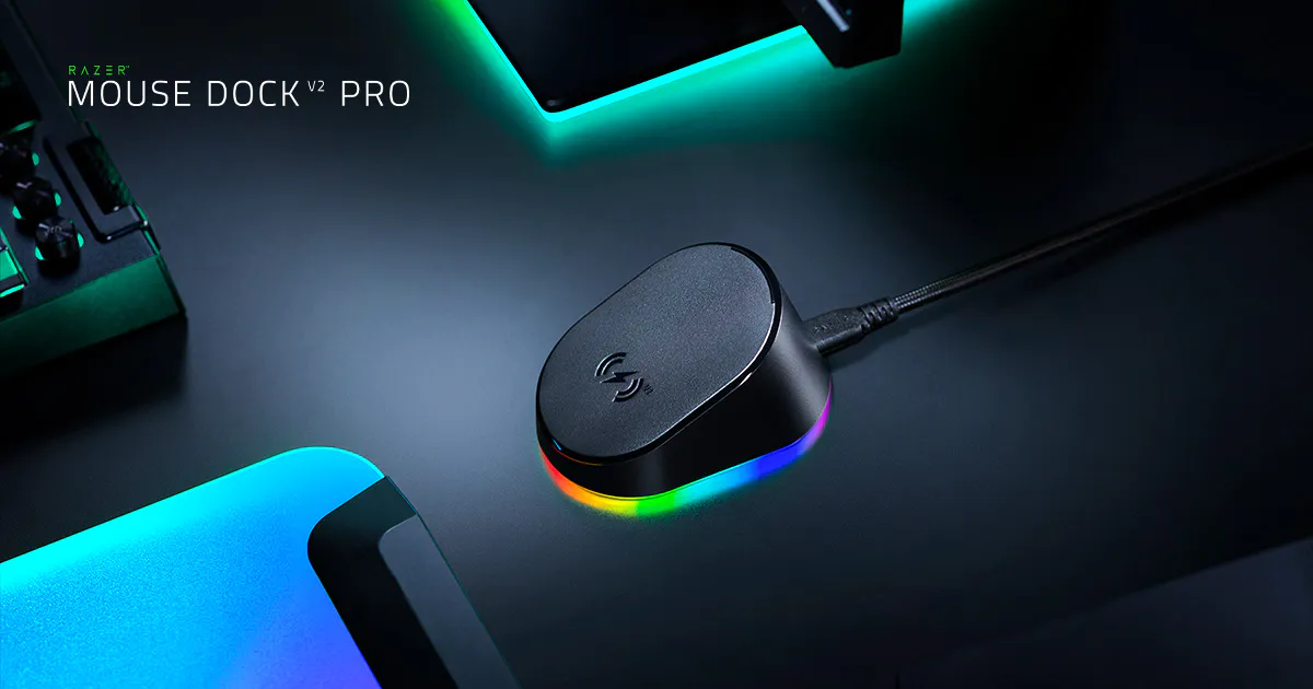 Mouse Dock V2 Pro: ワイヤレスゲーミングマウスドック Gen-2 | Razer 日本