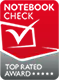 NOTEBOOK CHECK logo